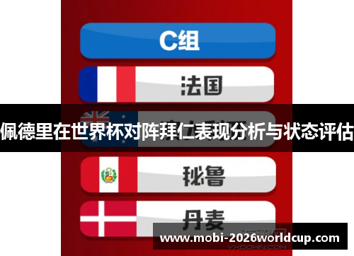 佩德里在世界杯对阵拜仁表现分析与状态评估